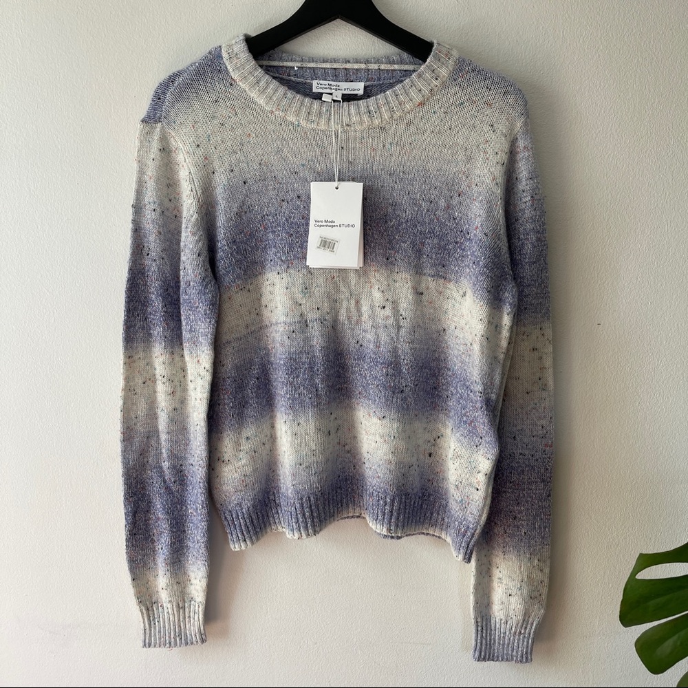 Vero Moda Frida Nep Flecked Ombre Sweater